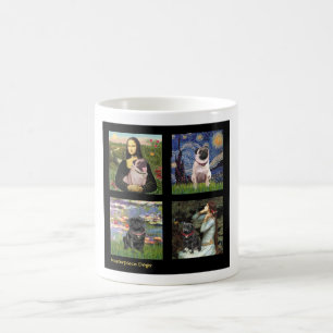 Berühmter Art Mops Composite #1 Tasse