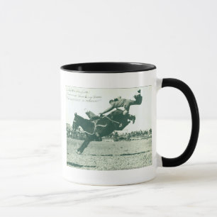 Berühmter Bucking Bronco Five Minutes Tasse