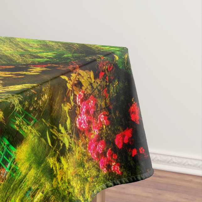 Berühmter Claude Monet Giverny Pond mit Lilies Tischdecke (Beispiel)