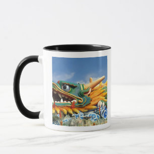 Berühmter Drache im Haw Par Villa in Singapur Asie Tasse