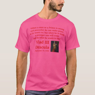 Berühmter Dracula-Zitat Vlad der Pfähler Mädchen T-Shirt
