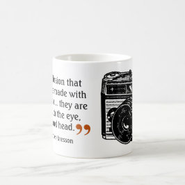 Berühmter Fotograf Zitat 1 Vintages Kamerabild Kaffeetasse
