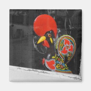 Berühmter Hahn von Barcelos Foto - Portugal Magnet