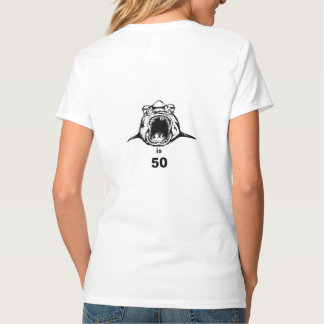 Berühmter Hai wird 50 T-Shirt