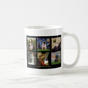 Berühmter Kunst-Mops-Verbund #1 Tasse
