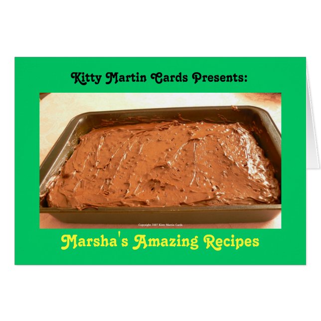 Berühmter Schokoladen-Kuchen (Vorderseite (Horizontal))