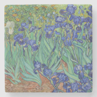 Berühmtes Blaue Schwertlilien-Blumen-Ölgemälde von