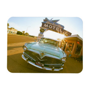 Berühmtes Blue Swallow Motel an der Route 66 Magnet