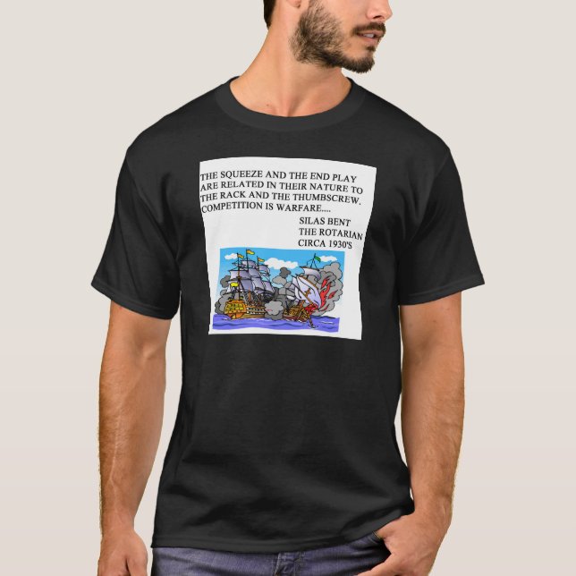 BERÜHMTES DOPPELTES BRÜCKEN-ZITAT T-Shirt (Vorderseite)