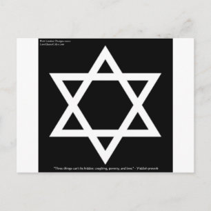 Berühmtes Jiddisch-Wisdom-Zitat gibt T-Shirts Tass Postkarte