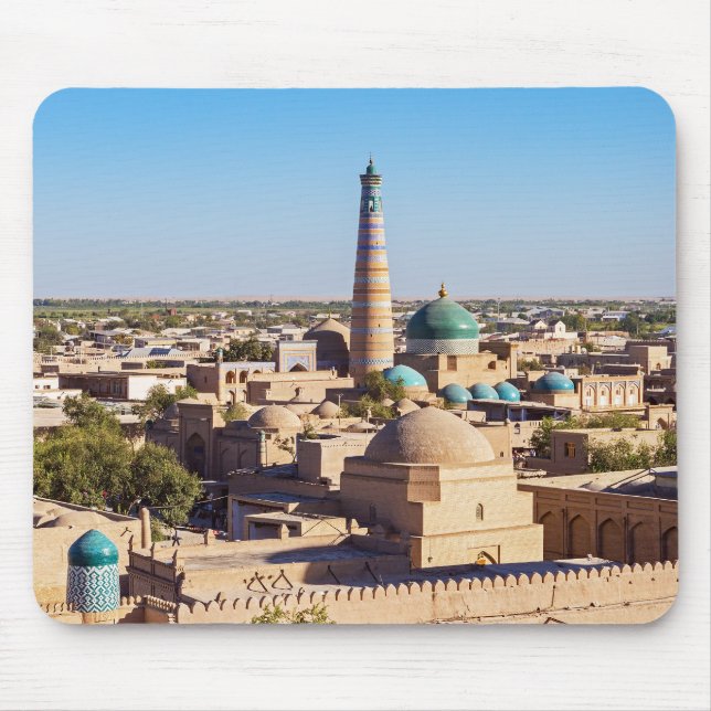 Berühmtes Khiva - Usbekistan Mousepad (Vorne)