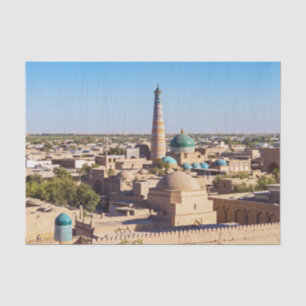 Berühmtes Khiva - Usbekistan Seidenpapier