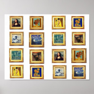 Berühmtes Kunstwerk Poster