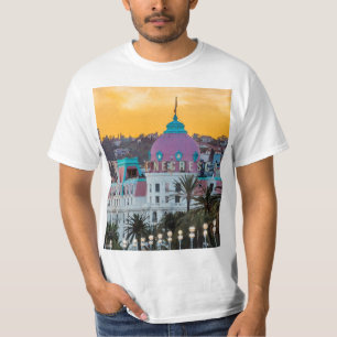 Berühmtes Luxushotel Hotel Negresco in Nizza Frank T-Shirt