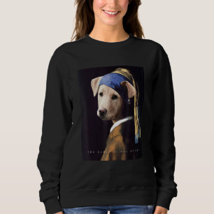 Berühmtes Malmädchen mit Perlenohrring und C Sweatshirt