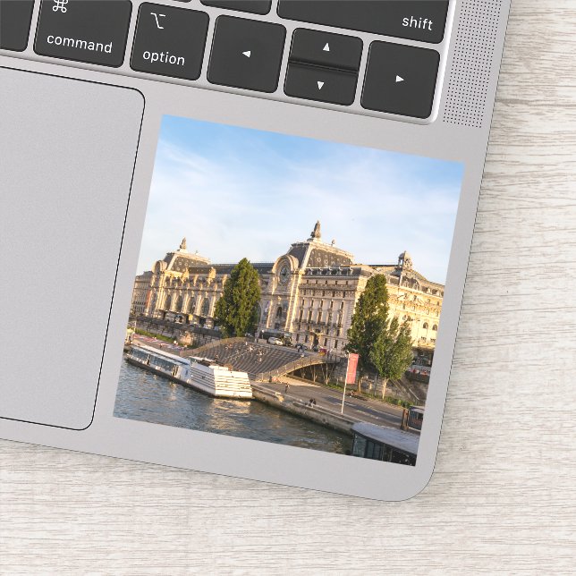 Berühmtes Musée d'Orsay - Paris, Frankreich, Europ Aufkleber (Detail)