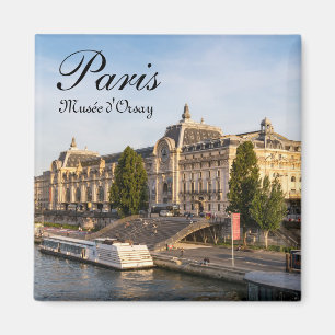 Berühmtes Musée d'Orsay - Paris, Frankreich, Europ Magnet