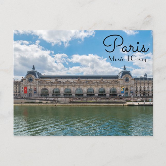 Berühmtes Musée d'Orsay - Paris, Frankreich, Europ Postkarte (Vorderseite)