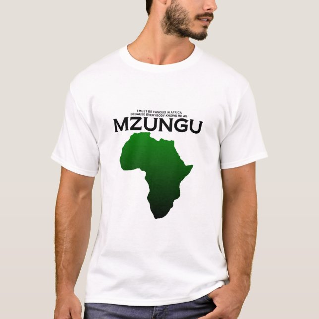 berühmtes mzungu 42 T-Shirt (Vorderseite)