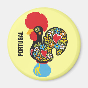 Berühmtes Rooster von Barcelos Nr. 06 Magnet