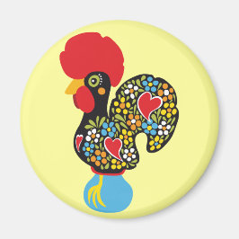 Berühmtes Rooster von Barcelos Nr. 06 Magnet