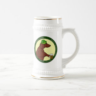 Berühmtes Seamus-Lager-Irischer Setter Stein Bierglas