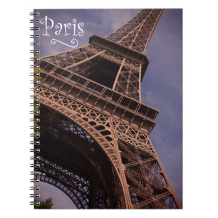 Berühmtes Wahrzeichen Paris Eiffelturm Foto Notizblock
