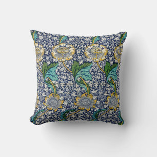 Berühmtes William-Morris-Kennet-Muster Kissen