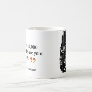 Berühmtes Zitat eines Fotografen 3 Zwei-Objektiv-K Tasse