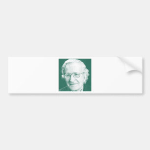 Berühmtheitsnoam chomsky 2 autoaufkleber