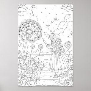 Berühre das Licht Poster
