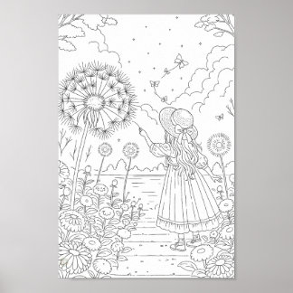 Berühre das Licht Poster