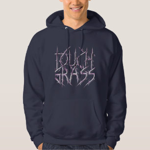 Berühre Gras Metall Dornen Y2K Cyber Grunge. Hoodie