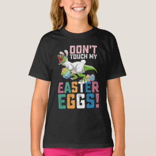 Berühre meine Ostereier nicht, T-Rex-Dinosaurier T-Shirt