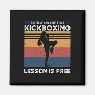 Berühre mich und deine erste Kickboxstunde ist kos Magnet