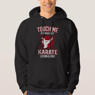 Berühre mich und deine erste Lektion ist Mädchen-K Hoodie