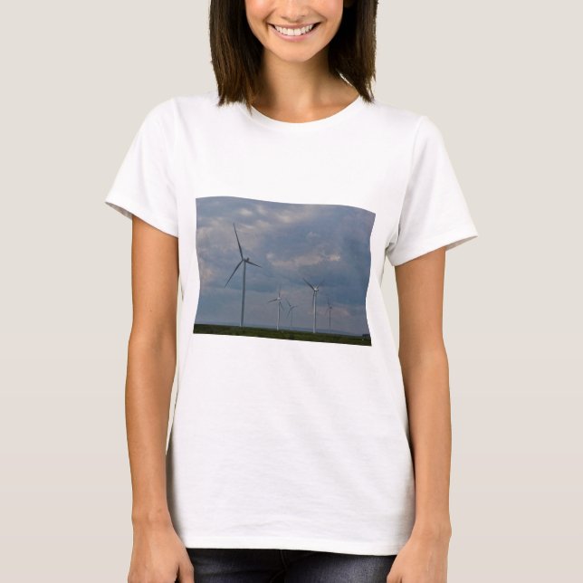 Berühren der Wolken T-Shirt (Vorderseite)