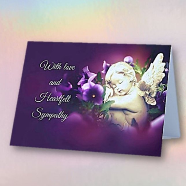 Berühren. Fehlgeburt, Totgeburt, Beileid Karte (Von Creator hochgeladen)