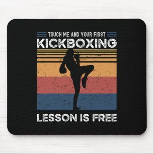 Berühren Sie Mich Und Ihr Erster Kickboxunterricht Mousepad