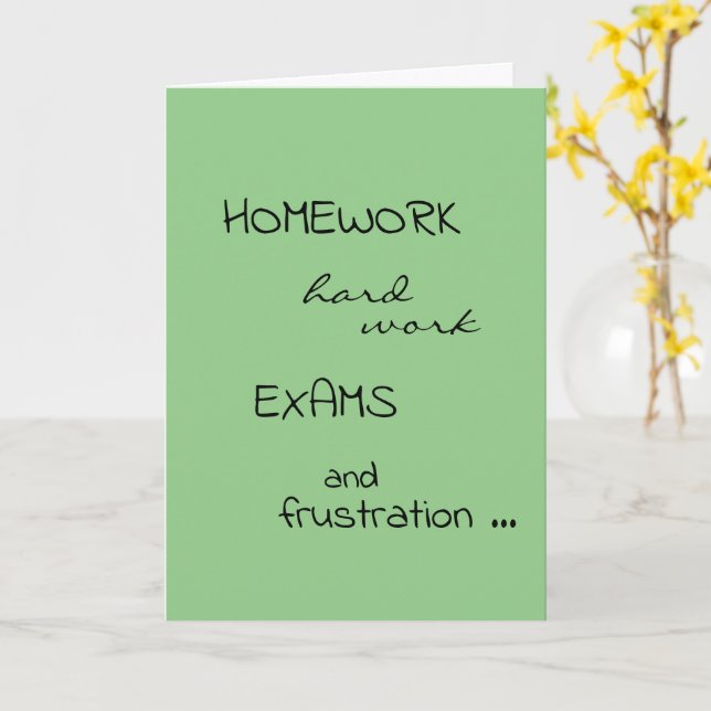 Berühren von Abschluss Glückwünsche Karte (Gelbe Blume)