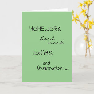 Berühren von Abschluss Glückwünsche Karte