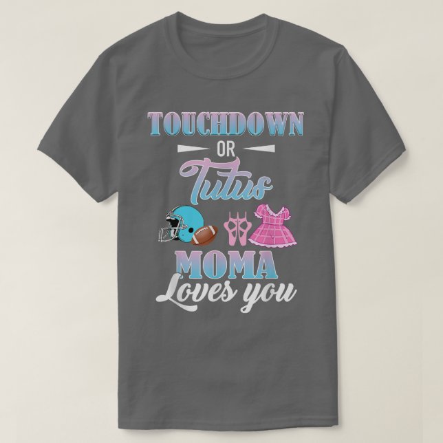 Berühren von Geschlechtern oder Tutus Moma Matchin T-Shirt (Design vorne)