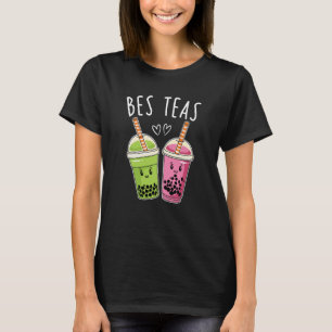 Bes Teas Besties Bubble Tee Cute Boba beste Freund T-Shirt