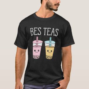 Bes Teas Funny Besties Beste Freunde Boba Bubble T T-Shirt