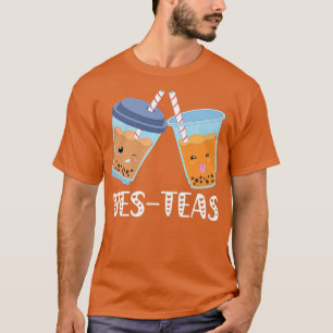 Bes-teas Niedliche Kawaii Bubble Tea Stadtrundgang T-Shirt