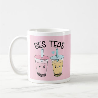 Bes Tees Boba Tee Tasse| Geschenk für Bubble Tea B Kaffeetasse