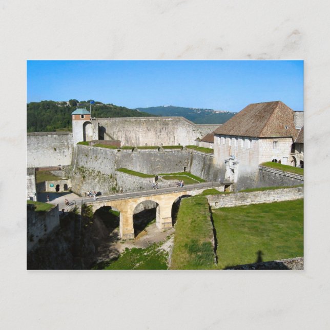 Besançon Citadel Postkarte (Vorderseite)