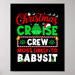 Besatzung der Weihnachtskreuzfahrt am wahrscheinli Poster