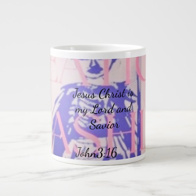 Besatzungssocken Jumbo-Tasse (Vorderseite)