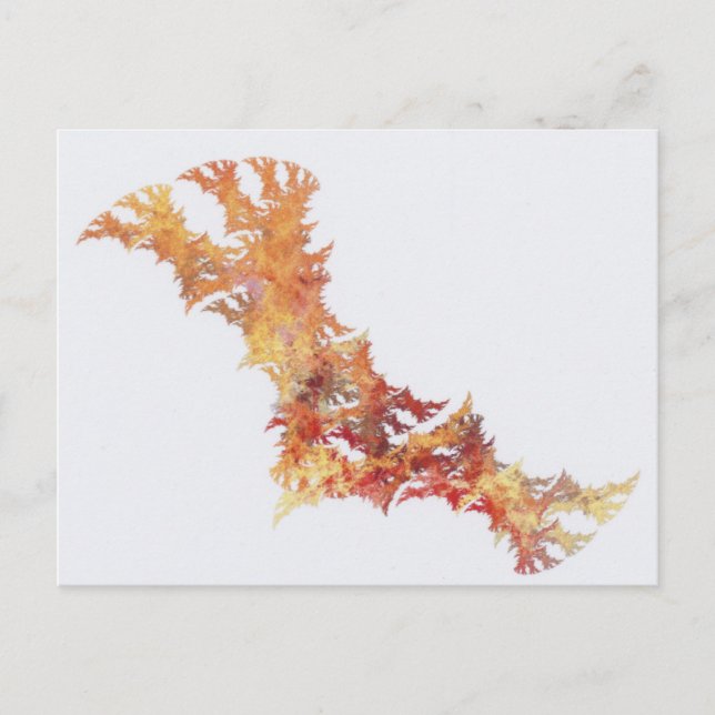 beschädigte DNA Postkarte (Vorderseite)